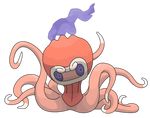  calume cephalopod fak&eacute;mon ink marine octopus purple_sclera smiley_fakemon tentacles 