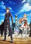  asuna_(sword_art_online) kirito possible_duplicate premiere sword_art_online tagme thighhighs 