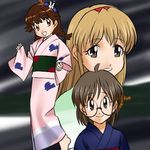  3girls kimono multiple_girls onodera_hitomi shichinin_no_nana suzuki_nana 