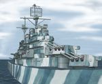  cruiser military military_vehicle no_humans ocean radar range_finder real_life ship shiro_yukimichi source_request turret uss_cleveland_(cl-55) warship watercraft world_of_warships world_war_ii 