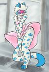  clothing crema_sugarpaws dress feline girly jaguar male mammal panties solo underwear 
