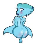  big_breasts big_butt bottle breasts butt female humanoid mature_female nintendo ocarina_of_time princess_ruto shiny sitting solo squish stuck suction sweetdandy the_legend_of_zelda video_games what what_has_science_done wide_hips zora 