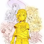  1girl 3boys gladio_(pokemon) hau_(pokemon) lillie_(pokemon) male_protagonist_(pokemon_sm) multiple_boys pokemon pokemon_(game) pokemon_sm tagme you_(pokemon_sm) 