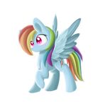  alpha_channel blue_feathers cutie_mark equine feathered_wings feathers female feral friendship_is_magic hair mammal multicolored_hair my_little_pony pegasus pink_eyes rainbow_dash_(mlp) rainbow_hair simple_background smile solo transparent_background wings xduskstarx 