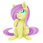  alpha_channel blue_eyes equine feral fluttershy_(mlp) friendship_is_magic hair hooves mammal my_little_pony pegasus pink_hair simple_background sitting smile solo transparent_background wings xduskstarx 