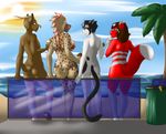  2017 alice antlers beach bikini breasts brown_fur bubble_butt butt canine cat cervine clothing dafallen0ne deer dessert dickgirl feline female food fox fur girly horn hyena ice_cream intersex large_breast leggings legwear male mammal nipples nude palm_tree public pussy sara_leclerc sea seaside sierra spots striped_legwear stripes swimsuit tree water wide_hips ziggie13 