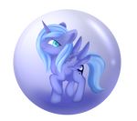  blue_eyes blue_feathers blue_hair cutie_mark equine feathered_wings feathers female feral friendship_is_magic hair hooves horn mammal my_little_pony princess_luna_(mlp) smile solo standing winged_unicorn wings xduskstarx 