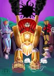  2017 abs anthro armor bdsm bondage bound bra captured clothing collar equine friendship_is_magic gilda_(mlp) horse legwear machine male mammal mecha muscular my_little_pony outside panties pony quakehoof rainbow_dash_(mlp) robot socks steampunk story underwear 