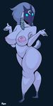  anthro breasts caprine featureless_crotch female goat kindred_(lol) komponi league_of_legends mammal mask nipples nude riot_games solo spirit standing thick_thighs video_games 