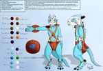  amphibious argo armor clothing geowolf helmet invalid_color leather lizard loincloth male model_sheet reptile scalie warrior 