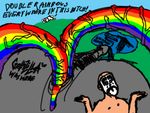  double_rainbow gothzilla icp inanimate insane_clown_posse meme mountain music rainbow shaggy_2_dope violent_j waterfall 