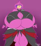  2017 anthro big_breasts breasts cleavage clothed clothing echidna erect_nipples female huge_breasts hyper hyper_breasts julie-su mammal monotreme nipple_bulge nipples smile solo supersonicrulaa under_boob 