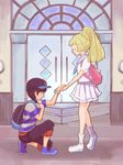  1boy 1girl lillie_(pokemon) male_protagonist_(pokemon_sm) pokemon pokemon_(game) pokemon_sm tagme you_(pokemon_sm) 