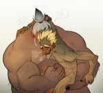  junkrat_(overwatch) roadhog_(overwatch) tagme 