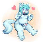  belly big_belly canine cute hair happy lambent male mammal moobs paws thick_thighs timbywuff wide_hips wolf young 