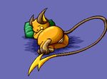  butt clitoris digital_media_(artwork) eyes_closed female feral flygon_(artist) monochrome nintendo open_mouth pixel_(artwork) pok&eacute;mon pussy raichu raised_tail sleeping solo somnamg video_games 