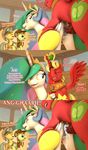  3d_(artwork) animal_genitalia animal_penis animal_pussy applejack_(mlp) big_macintosh_(mlp) big_penis braeburn_(mlp) comic dialogue digital_media_(artwork) equine equine_penis equine_pussy female feral friendship_is_magic horn juice male male/female mammal moorsheadfalling my_little_pony penetration penis precum princess_celestia_(mlp) pussy sex source_filmmaker text vaginal vaginal_penetration winged_unicorn wings 