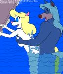  2017 all_fours ambiguous_penetration animaniacs big_breasts breast_grab breast_squeeze breasts butt canine david_frangioso doggystyle female from_behind_position grope hand_on_breast male male/female mammal minerva_mink mink moan mustelid nude partially_submerged penetration sex skinny_dipping splash swimming_pool water were werewolf wilford_wolf 