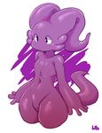  2017 alien ambiguous_gender featureless_crotch lightsource navel nimit purple_body solo thick_thighs wide_hips 