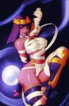  1girl dark_skin lips menat robert_porter solo street_fighter 