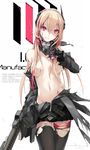  areolae assault_rifle blood blood_on_breasts blood_on_face breasts convenient_arm convenient_censoring eotech eyeball girls_frontline gun hair_censor hair_ornament hair_over_one_breast highres long_hair m4_carbine m4_sopmod_ii m4_sopmod_ii_(girls_frontline) mask mask_removed mechanical_arm medium_breasts multicolored_hair pantyhose pink_hair red_eyes rifle skull_mask smile streaked_hair topless torn_clothes torn_legwear weapon xie_yizhen 