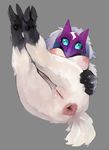  anus breasts female kindred_(lol) league_of_legends liteu nipples pussy riot_games solo video_games 