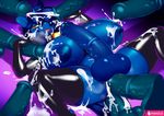  2015 3mangos anal anal_penetration animal_genitalia animal_penis anthro areola armwear balls big_breasts blue_hair blue_skin breasts bukkake clothing cum cum_in_ass cum_in_hair cum_inside cum_on_breasts cum_on_face dickgirl dickgirl/male digital_media_(artwork) disembodied_penis elbow_gloves equine equine_penis erection fan_character gloves group group_sex hair handjob horn huge_breasts intersex intersex/male klodette legwear looking_at_viewer lying male male_penetrating mammal messy my_little_pony navel nipples on_back penetration penis penis_everywhere pussy sex solo_focus spread_legs spreading sweat thigh_highs tongue tongue_out unicorn vein 