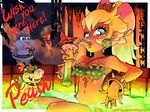  2016 absurd_res anthro being_watched blonde_hair blue_eyes blush boshi bow bowser bowser_jr. bra brown_hair chain chain_chomp clothing crown drinking english_text eyewear facial_hair female fire fire_flower flower group hair hat hi_res horn hot_tub human human_focus jewelry koopa koopa_clown_car koopaling lipstick long_hair lukevalentine makeup male mammal mario mario_bros navel necklace night nintendo plant ponytail postcard princess_peach purple_eyes red_hair scalie shell short_hair sitting smoke spikes sunglasses sweat text underwear video_games water wendy_o_koopa yoshi 