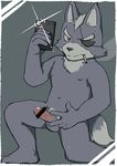  canine cigarette eye_patch eyewear mammal nintendo nude shinki_k solo star_fox video_games wolf wolf_o&#039;donnell 