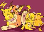  abdominal_bulge after_sex anal anal_penetration anus balls big_dom_small_sub chibi cum cum_in_ass cum_in_pussy cum_inside dazed dizzy duo feral feral_on_feral group group_sex male male/male nintendo one_after_another penetration penis pikachu pok&eacute;mon pussy raichu sex size_difference slimefur spent tapering_penis upside_down used video_games 