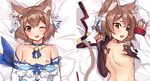  animal_ears arched_back areolae arm_ribbon bangs bare_back bare_shoulders bed_sheet blue_bow blue_choker blue_ribbon blush bob_cut bolo_tie bow bow_dress brown_eyes brown_hair cat_ears choker close-up collarbone commentary_request cross-laced_clothes crossdressing dakimakura detached_sleeves dress dress_bow dress_pull eyebrows_visible_through_hair eyelashes eyes_visible_through_hair fang felix_argyle frilled_dress frills from_behind front-tie_top furrowed_eyebrows hair_between_eyes hair_bow half-closed_eyes hands_up high_collar jewelry lace lace-trimmed_dress lace-trimmed_sleeves large_bow layered_dress long_sleeves looking_at_viewer looking_back lying male_focus multiple_views nipples off_shoulder on_back open_mouth otoko_no_ko parted_bangs pendant puffy_chest raised_eyebrows re:zero_kara_hajimeru_isekai_seikatsu ribbon shiny shiny_skin short_eyebrows short_hair shoulder_blades sketch sleeve_cuffs spaghetti_strap strap_slip striped thick_eyebrows torn_clothes torn_sleeves uniform upper_body vertical-striped_dress vertical_stripes white_bow work_in_progress yaguo 