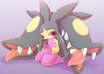  furry kaceuth mawile pink_eyes pokemon solo 