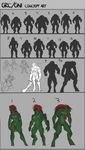  alorix breasts bush_(disambiguation) concept_art fantasy humanoid nude oni orc thumbnails 