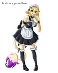  anthro clothing crossgender czekoladozaur gender-bent leo_(velociripper) maid_uniform nintendo pok&eacute;mon smeargle uniform video_games 