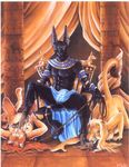  anubis bast egyptian_mythology mythology sekhmet 