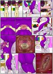  anal_vore anus blue_eyes butt comic dripping english_text female gaping gaping_anus hair human inside legendary_pok&eacute;mon livinlovindude male male/female mammal mewtwo nintendo nurse_joy pok&eacute;mon presenting presenting_hindquarters pussy text video_games vore 