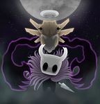  crossover cryomancer gen_3_pokemon highres hollow_knight knife knight_(hollow_knight) moon no_humans pokemon pokemon_(creature) shedinja 