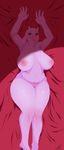  anthro artbymadara big_breasts blush breasts caprine dakimakura_design female fur goat hi_res huge_breasts inverted_nipples mammal navel nipples nude pose pussy red_eyes slightly_chubby solo thick_thighs toriel undertale video_games 