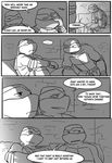  bed brick comic inside leonardo_(tmnt) male ninja pillow raphael_(tmnt) reptile scalie sneefee teenage_mutant_ninja_turtles text turtle 