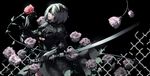  dress nier_automata sword tsurukame yorha_no.2_type_b 