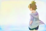  1girl female kasumi_(pokemon) konatsu pokemon shorts solo 