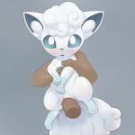  2016 alolan_vulpix blue_eyes blush canine digital_media_(artwork) disembodied_hand disembodied_penis duo erection female feral fox front_view fur hi_res holding_character human interspecies looking_at_viewer male male/female male_on_feral mammal multi_tail nintendo nude open_mouth paws penetration penis plaything pok&eacute;mon pok&eacute;philia pussy regional_variant restricted_palette simple_background size_difference smaller_female smaller_feral solo_focus vaginal vaginal_penetration video_games white_fur youjomodoki 