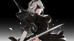  dress nier_automata sword tagme yorha_no.2_type_b 