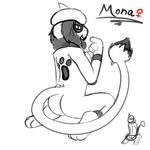  battle_fennec_(artist) canine female kneeling mammal mona nintendo pok&eacute;mon smeargle video_games 