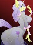  2017 anthro anthrofied butt clothing equine female friendship_is_magic horn jrvanesbroek lily_lace_(mlp) mammal my_little_pony nightgown pose solo unicorn 