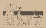 anthro clothed clothing collar cub daughter dress dresser english_text family_portrait father feline female group hat jaguar lion looking_up male mammal mother parent pepper_(ruffu) ruffu text watch young 