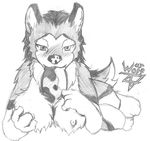  canine dog ellie_(elena_ryder) fellatio husky malamute mammal mix oral penis sex warwolf47 