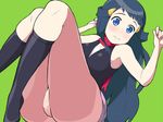  after_sex arms_up blue_eyes blue_hair blush censored cum cum_in_pussy flat_chest hair_ornament hikari_(pokemon) kneehighs legs_up long_hair lying momogesomaru mosaic_censoring no_panties on_back outstretched_arms pokemon pussy scarf simple_background skirt smile socks solo spread_arms tank_top very_long_hair 