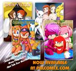  amy_rose bbmbbf digimon gatomon knuckles_the_echidna palcomix renamon rouge_the_bat shade_the_echidna sonia_the_hedgehog sonic_team sonic_underground tikal_the_echidna 