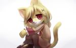  artist_request blonde_hair cat cat_busters furry red_eyes short_hair 